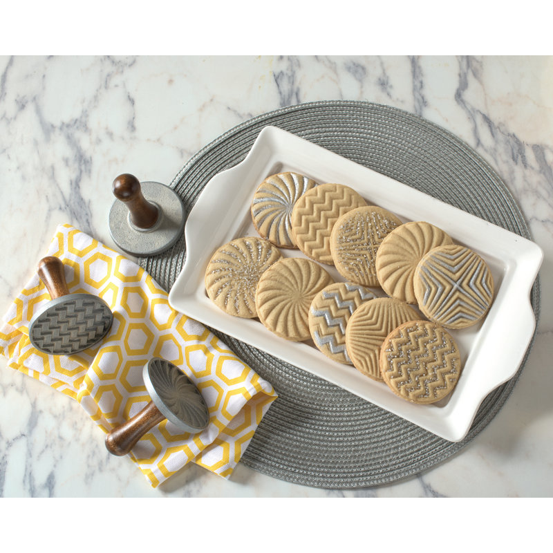 Nordic Ware Heirloom 3Piece Cookie Stamps & Reviews Wayfair